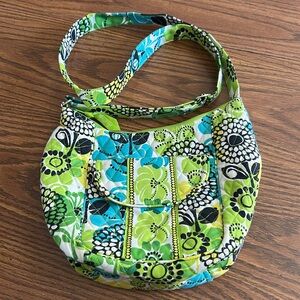 Vera Bradley Clare Crossbody Limes Up